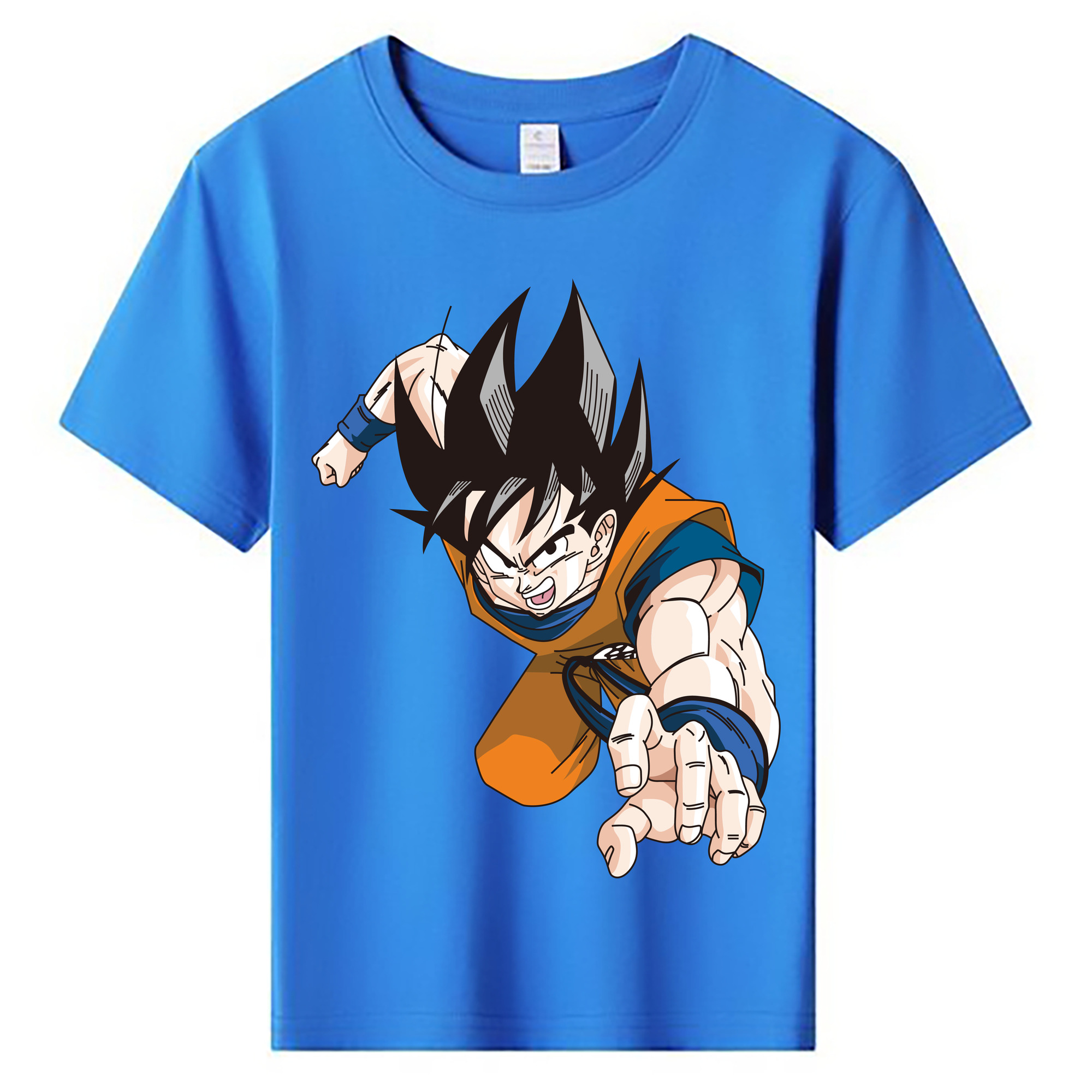 （画像用） ドラゴンボール 孫悟空（そん ごくう）Son Goku カカロット DRAGON BALL Kakarotto 綿100％キッズTシャツ（フロントプリント）